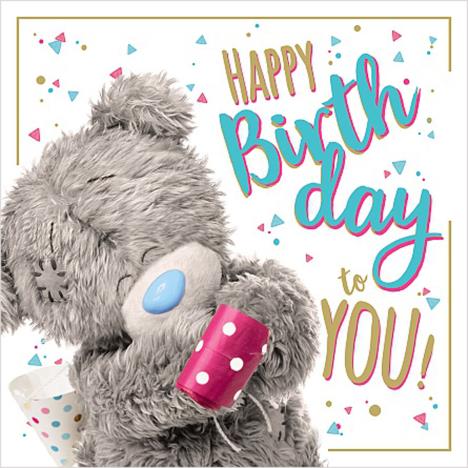 3D Holographic With Party Whistle Me to You Bear Birthday Card  £2.69