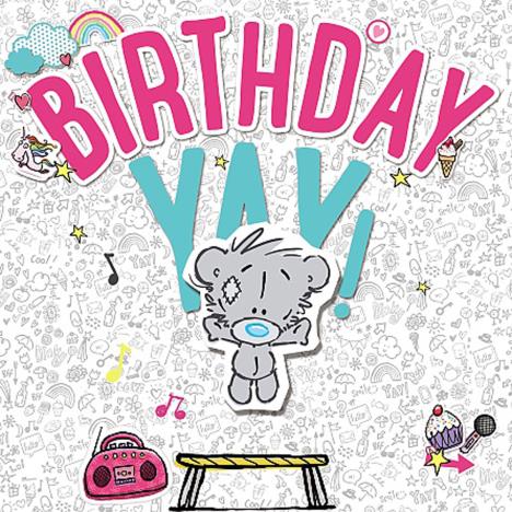 3D Holographic My Dinky Bear Me to You Birthday Card  £2.69
