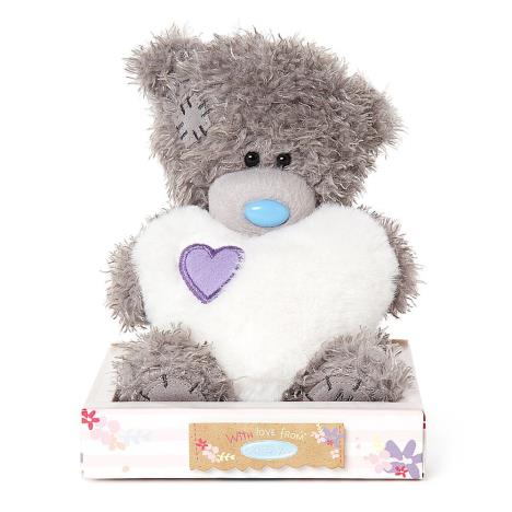 7" White Padded Heart Me to You Bear  £9.99