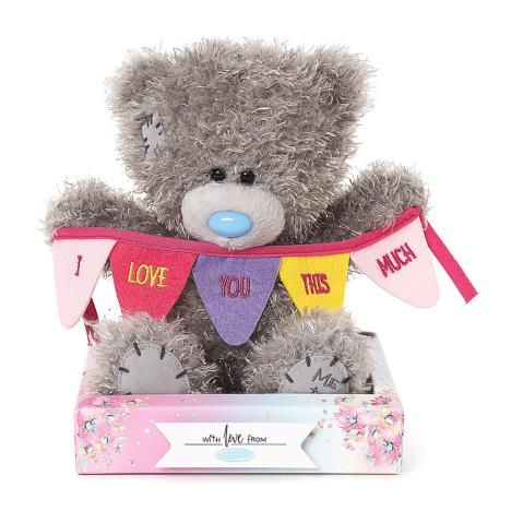 7" Love You This Much Bunting Me to You Bear  £9.99