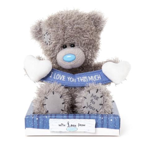 7" I Love You This Much Banner Me To You Bear  £9.99