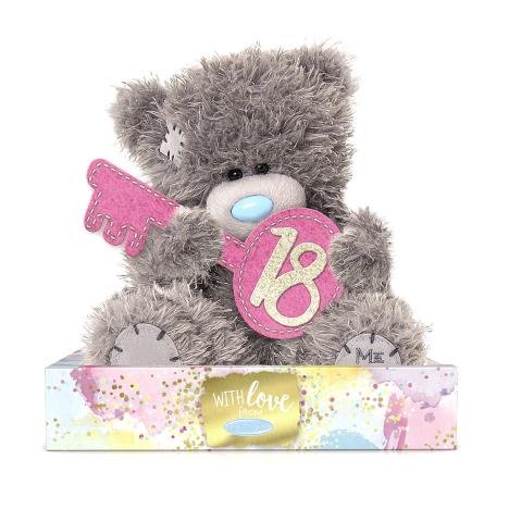 7" Holding 18th Birthday Key Me to You Bear  £10.99