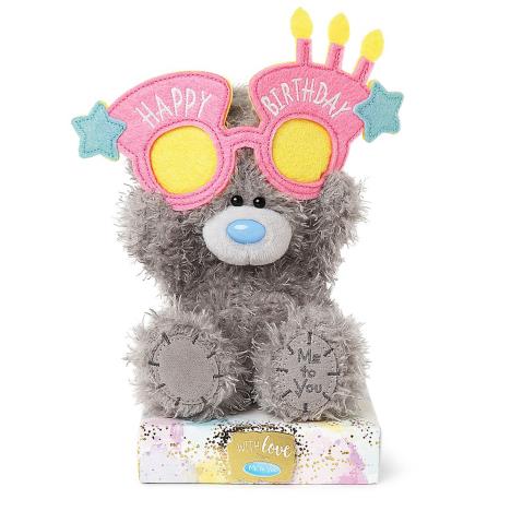7" Wearing Happy Birthday Glasses Me to You Bear  £10.99