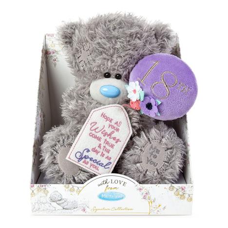 9" 18th Birthday Padded Balloon & Tag Me to You Bear  £19.99