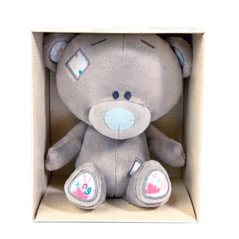 9" Pattern Patch Boxed Tiny Tatty Teddy  £20.00