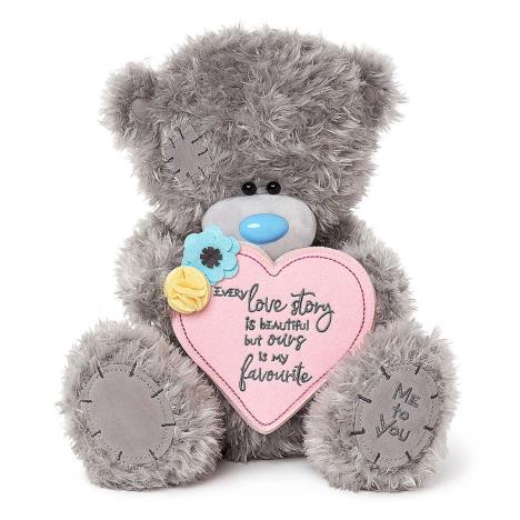 12" Love Story Padded Heart Me to You Bear  £30.00