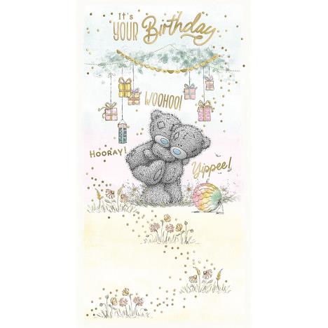 Bears In Hanging Presents Me to You Bear Birthday Card  £2.19