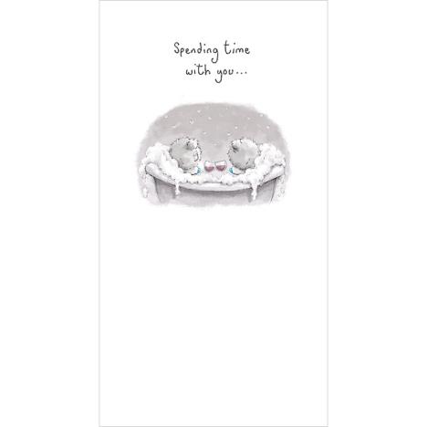 Tatty Teddy In Bath Tub Me To You Bear Card  £2.19