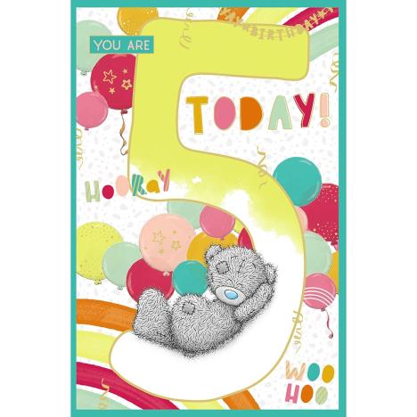5 Today Me to You Bear 5th Birthday Card  £1.89