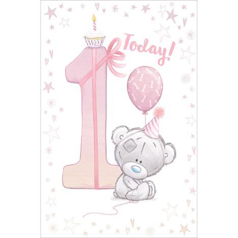 Me to You Special Little Girl 1st Birthday Boxed Handmade Card Tatty Teddy 