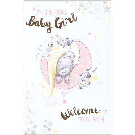 New Baby Girl Me to You Bear New Baby Card  £1.89