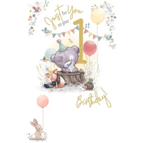 1st Birthday Tiny Tatty Teddy Me to You Bear Birthday Card  £1.89