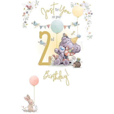 2nd Birthday Tiny Tatty Teddy Me to You Bear Birthday Card  £1.89