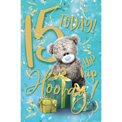 15 Today Photo Finish Me to You Bear 15th Birthday Card  £1.89