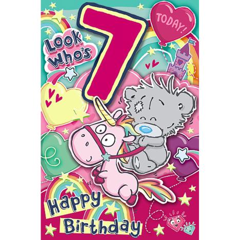 My Dinky 7 Today Me to You Bear 7th Birthday Card  £1.89