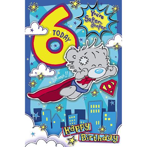 My Dinky 6 Today Me to You Bear 6th Birthday Card  £1.89