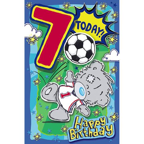 My Dinky 7 Today Me to You Bear 7th Birthday Card  £1.89