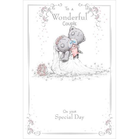 Wonderful Couple Me To You Bear Wedding Day Card  £3.59