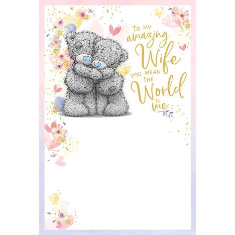 Amazing Wife Me to You Bear Birthday Card  £2.49