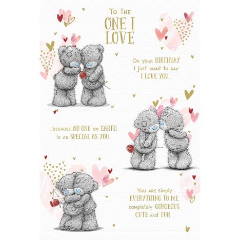 One I Love Storyboard Me to You Bear Birthday Card  £3.59