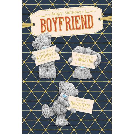 Boyfriend Me to You Bear Birthday Card  £3.59