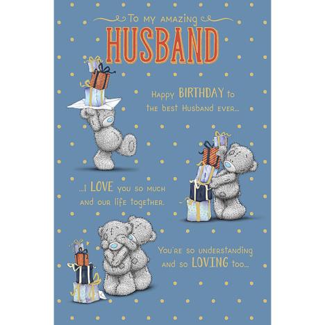 Amazing Husband Me to You Bear Birthday Card  £3.59