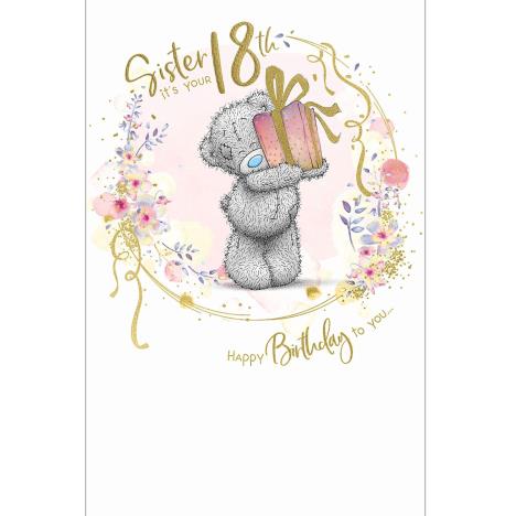 Sister 18th Birthday Me to You Bear Card  £2.49