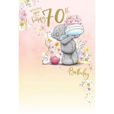 Happy 70th Birthday Me to You Bear Birthday Card  £2.49