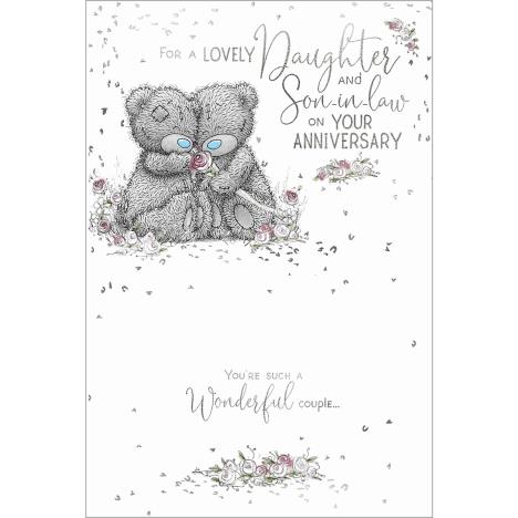 Daughter & Son In Law Me to You Bear Anniversary Card  £3.59