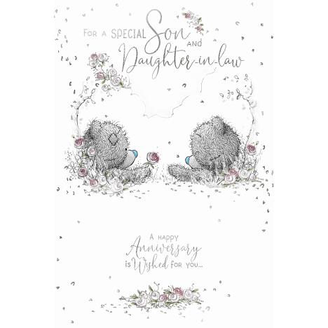 Son & Daughter In Law Me to You Bear Anniversary Card  £3.59