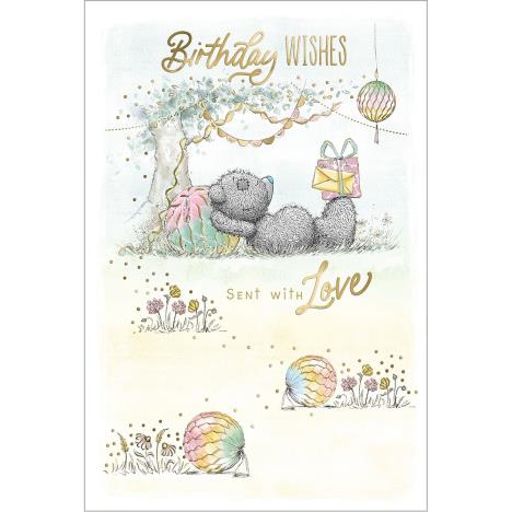 Birthday Wishes Me to You Bear Birthday Card  £2.49