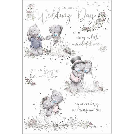 On Your Wedding Day Verse Me to You Bear Card  £3.59
