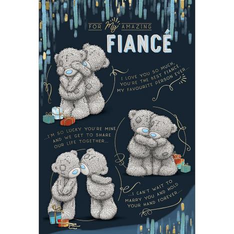 Fiance Me to You Bear Birthday Card  £3.59