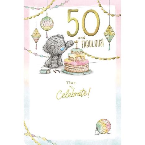 50 & Fabulous Me to You Bear 50th Birthday Card  £2.24