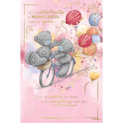 Loved so Much Me to You Bear Birthday Card  £2.49