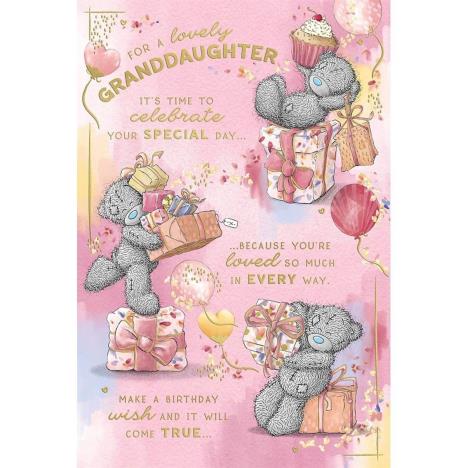 Lovely Granddaughter Verse Me to You Bear Birthday Card  £3.59