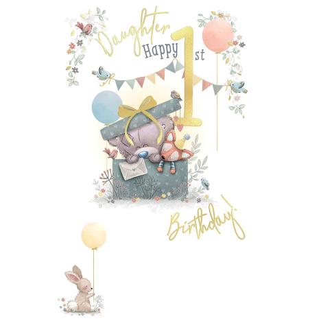 Daughter 1st Birthday Me to You Bear Birthday Card  £2.49