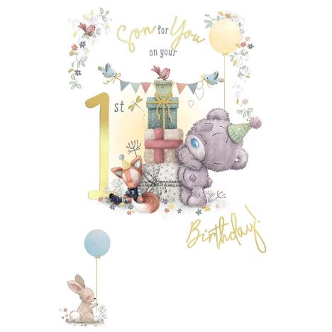 Son 1st Birthday Me to You Bear Birthday Card  £2.49