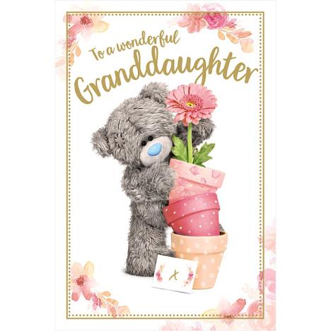 Granddaughter Photo Finish Me to You Bear Birthday Card  £2.49