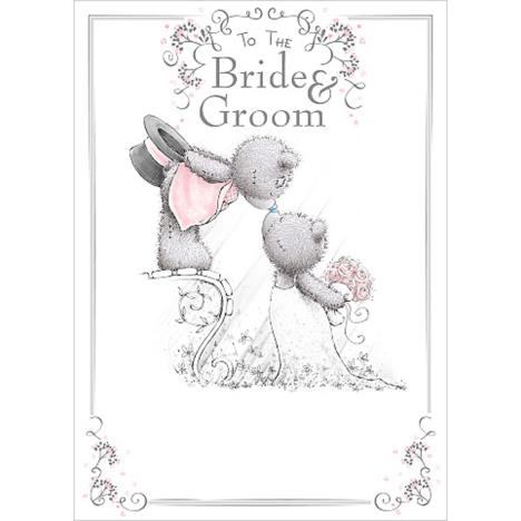 Bride & Groom Me To You Bear Wedding Day Card  £1.79