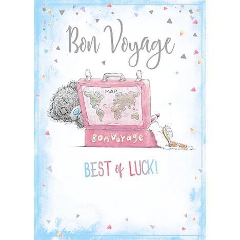 Bon Voyage Me To You Bear Card  £1.79