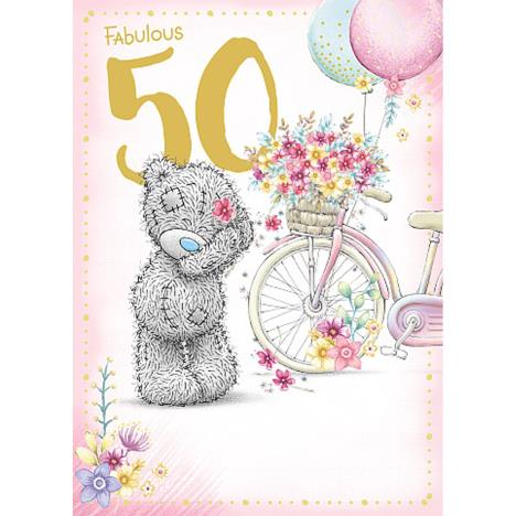 Fabulous 50th Me to You Bear Birthday Card  £1.79