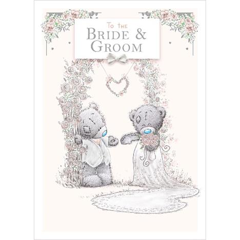 Bride & Groom Me to You Bear Wedding Day Card  £1.79