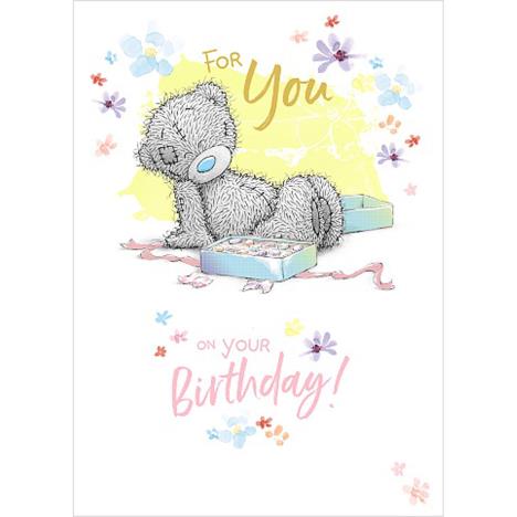 Tatty Teddy Sat With Chocolates Me to You Bear Birthday Card  £1.79