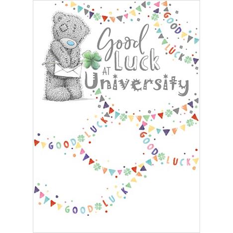 Good Luck At University Me to You Bear Card  £1.69
