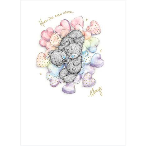 Bears and Hearts Me to You Bear Card  £1.79