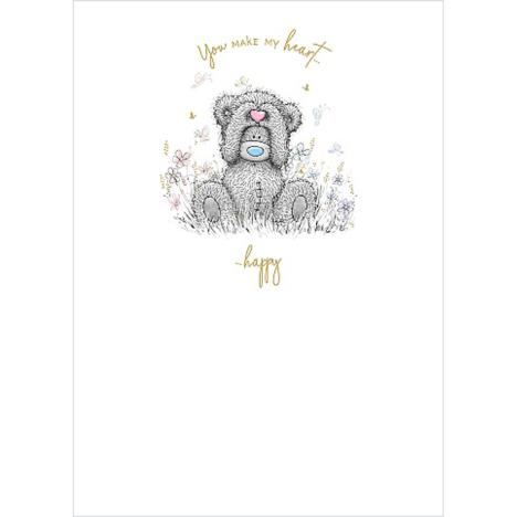 Bear Holding Heart Me to You Bear Card  £1.79