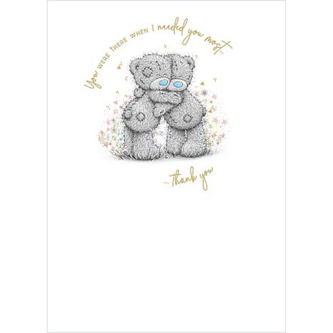 Bears Hugging Me to You Bear Thank You Card  £1.79