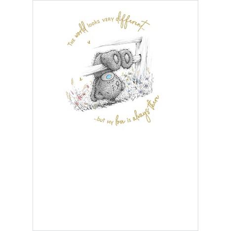 Tatty Teddy On Fence Me to You Bear Card  £1.79