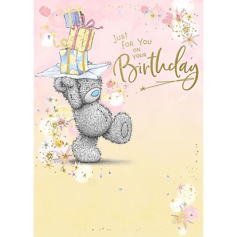Just For You Me to You Bear Birthday Card  £1.79